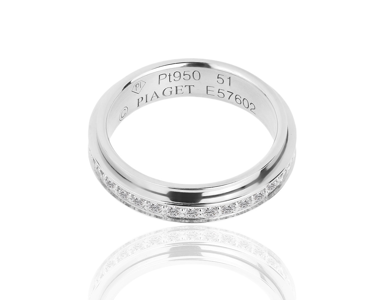 Платиновое кольцо с бриллиантами 1.99ct Piaget Possession