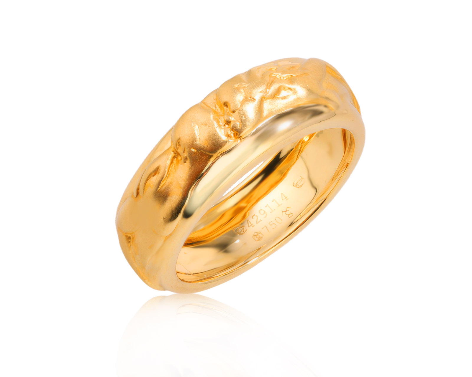 Оригинальное золотое кольцо Carrera y Carrera Promesa 061125/1