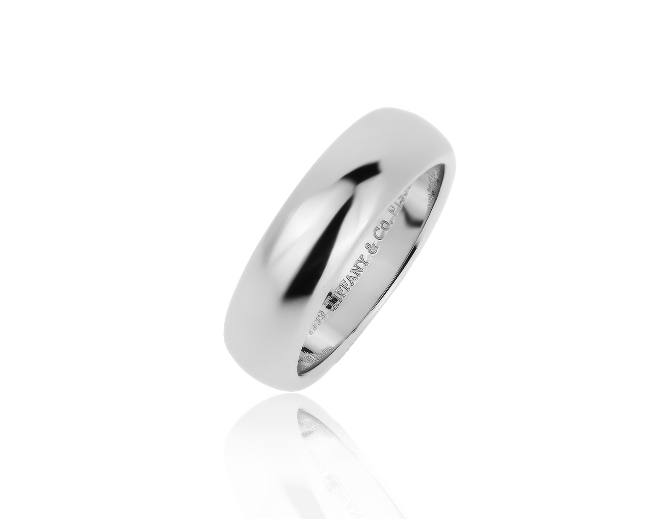 Оригинальное платиновое кольцо Tiffany&Co 281019/20