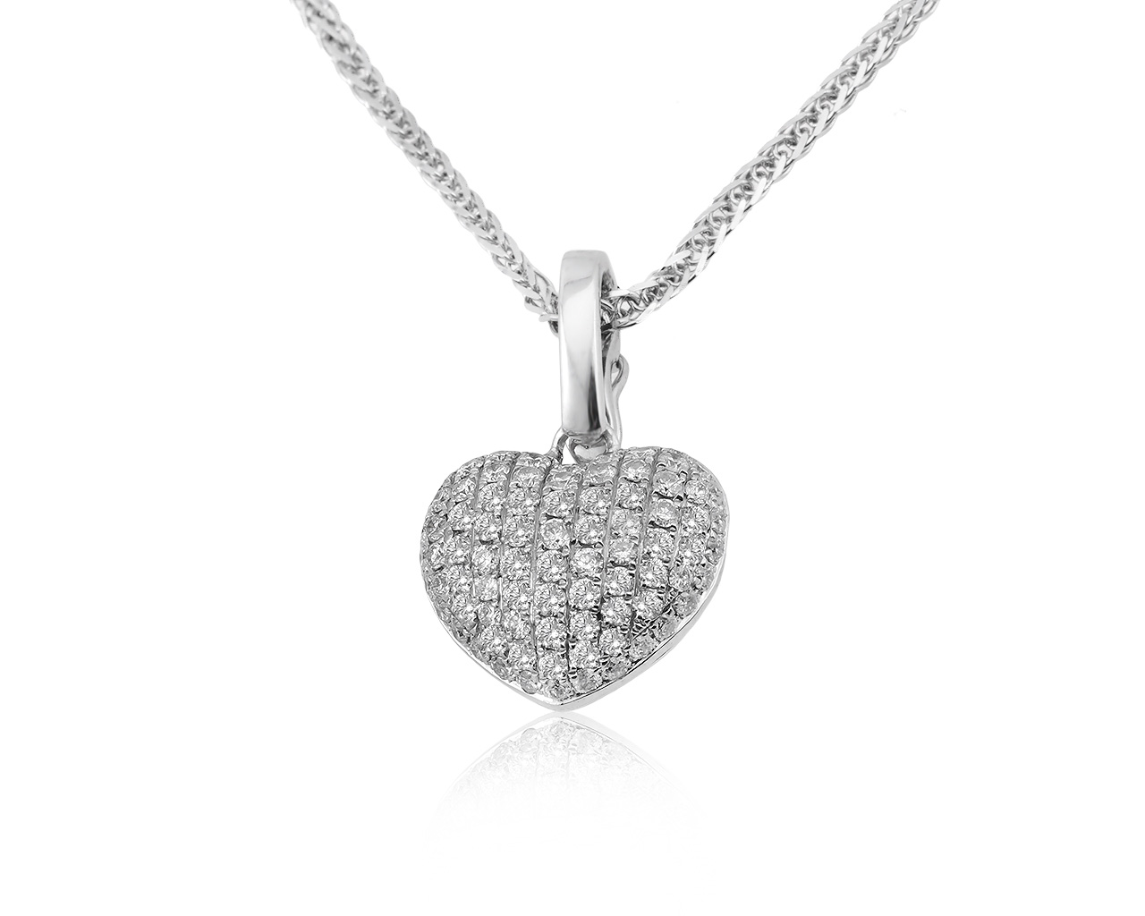 Итальянский золотой кулон с бриллиантами 1.10ct 181120/9