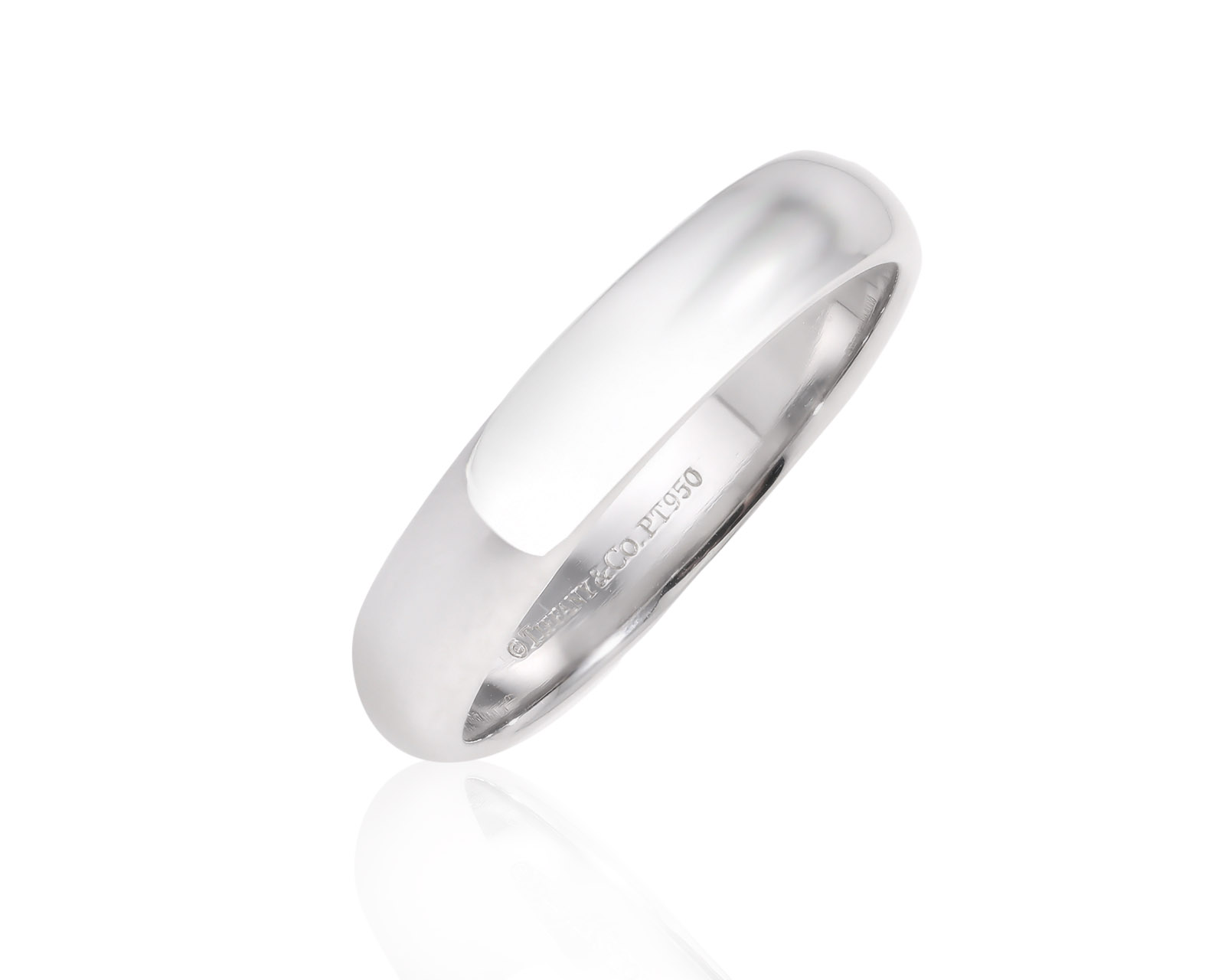 Оригинальное платиновое кольцо Tiffany&Co Forever