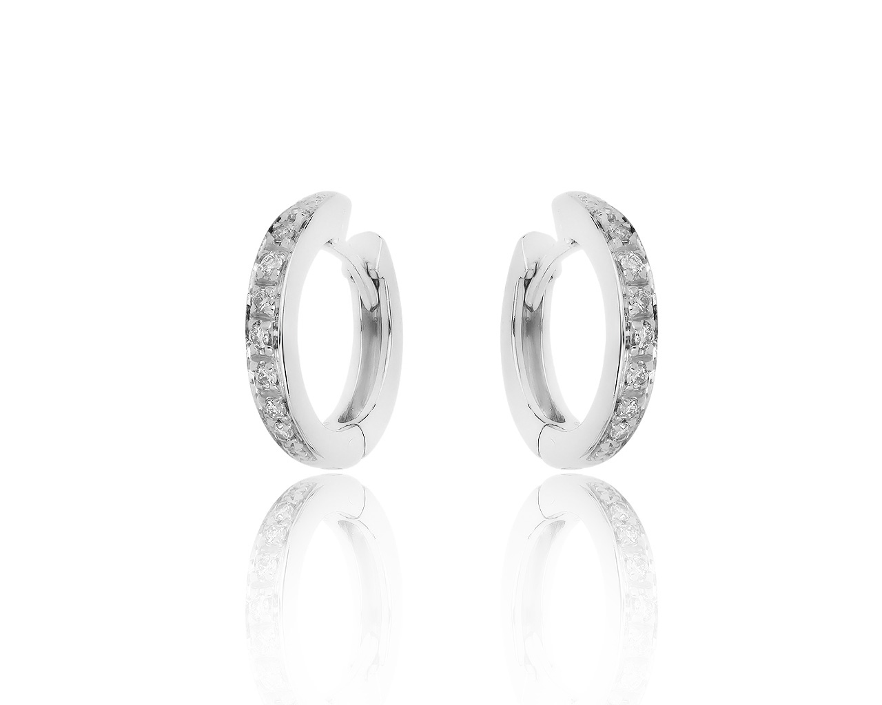 Оригинальные золотые серьги с топазами 9.58ct Deambrogio Fratelli