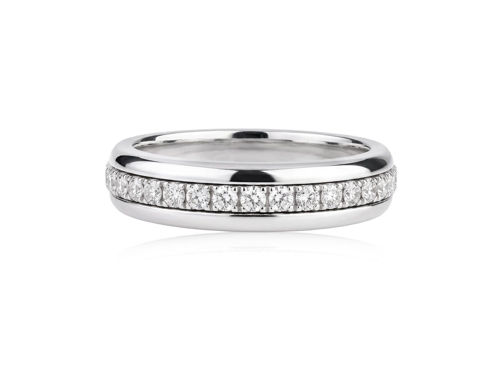 Золотое кольцо с бриллиантами 0.93ct