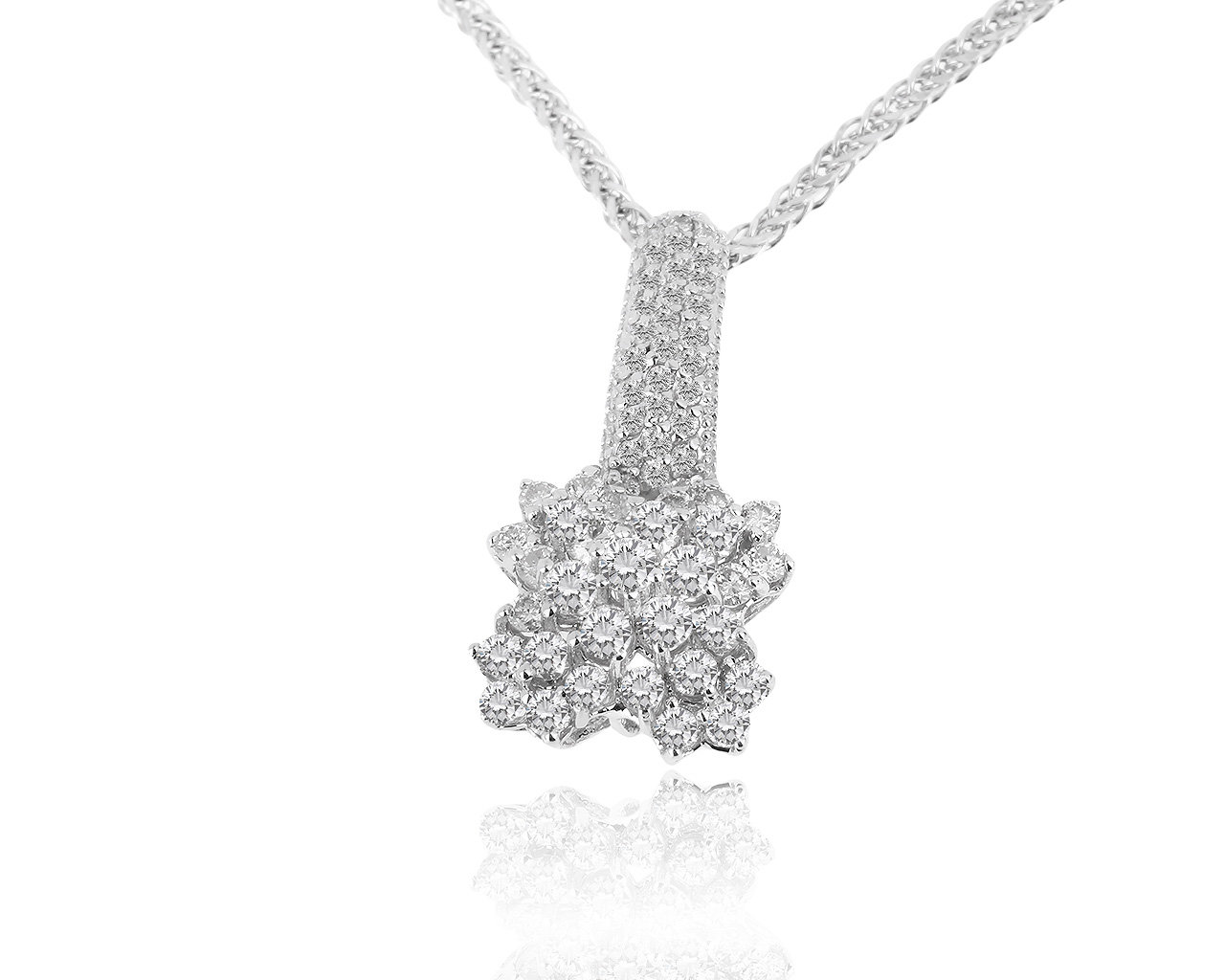 Золотая подвеска с бриллиантами 1.05ct Vivani 190119/5