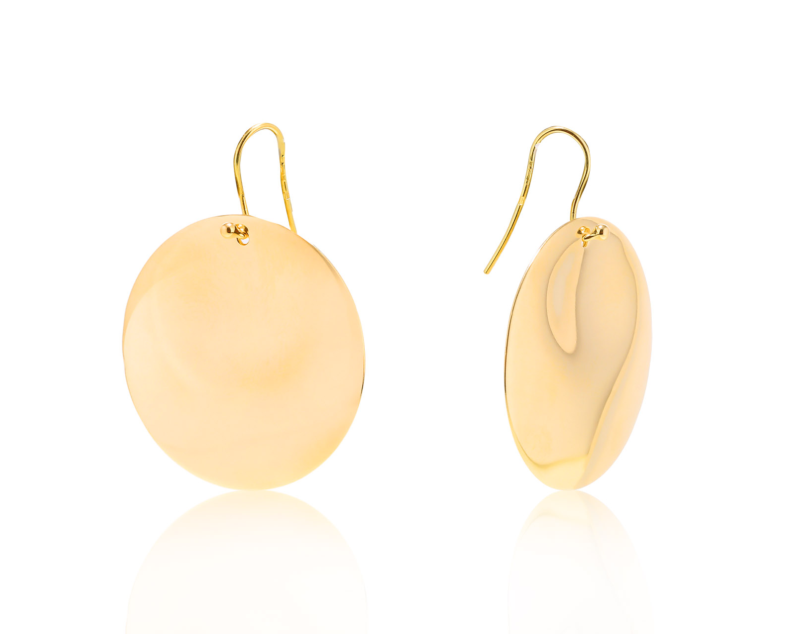 Оригинальные золотые серьги Tiffany&Co Elsa Peretti 220722/4