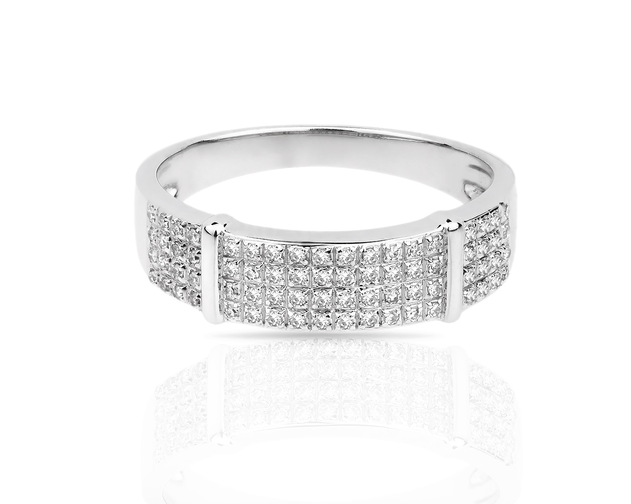 Изумительное золотое кольцо с бриллиантами 0.30ct 120318/16