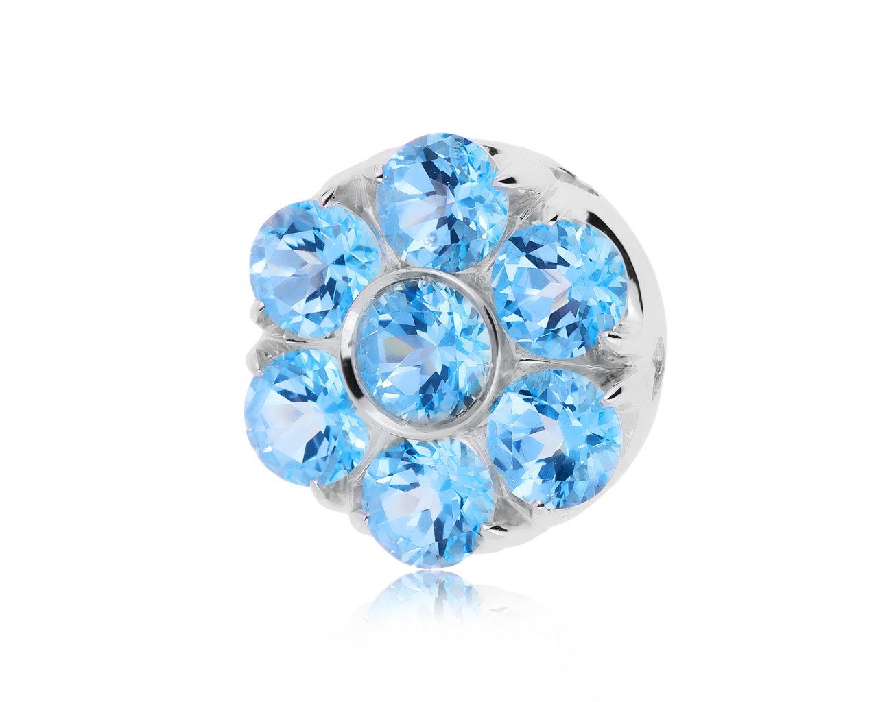 Оригинальный золотой кулон с топазами 6.30ct Pasquale Bruni 110820/1