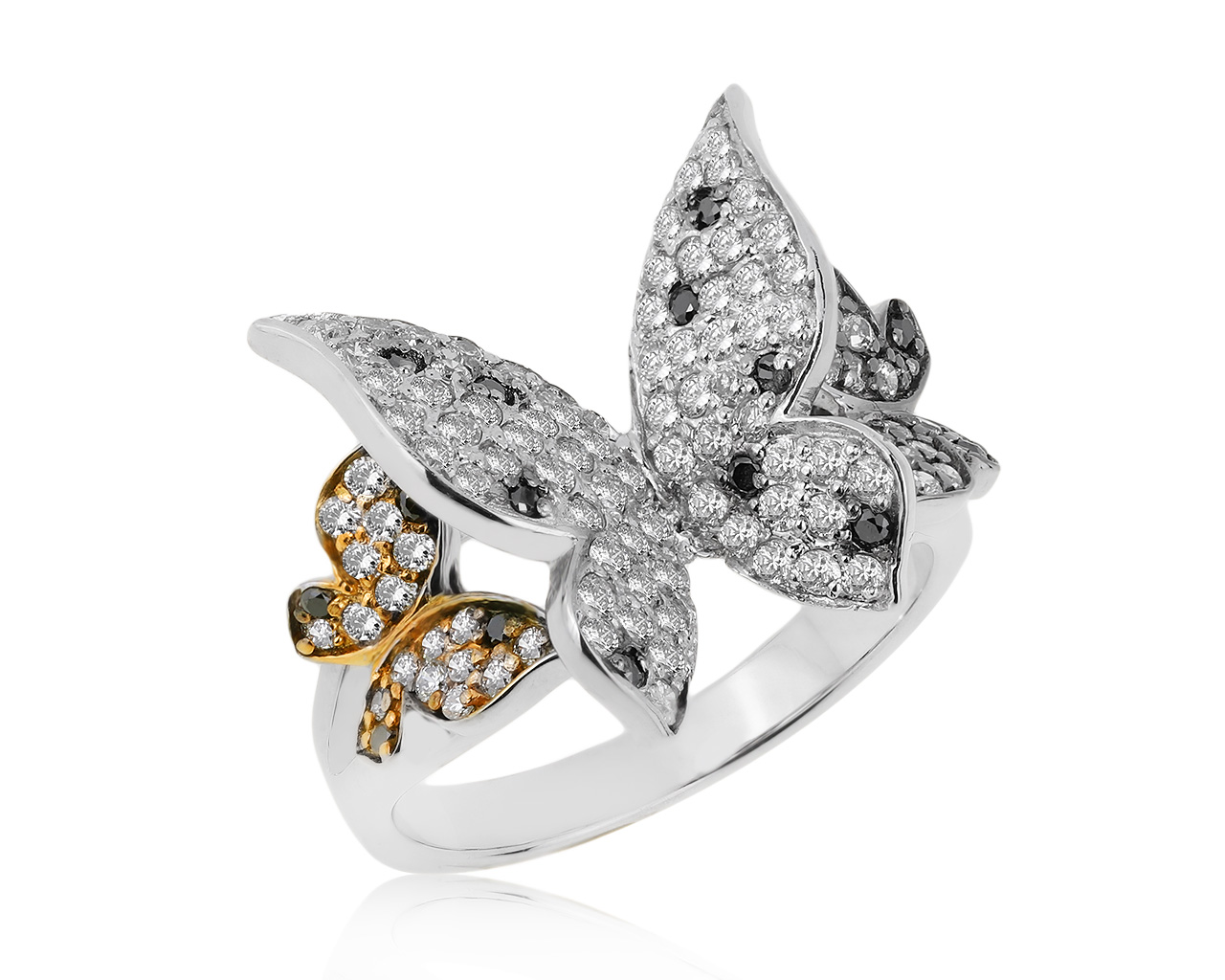 Роскошное золотое кольцо с бриллиантами 1.14ct 271020/19