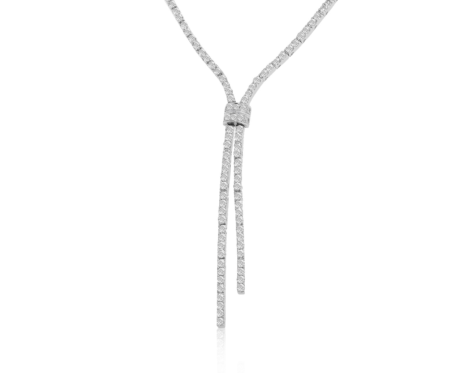 Потрясающее золотое колье с бриллиантами 3.32ct 240322/4 Потрясающее золотое колье с бриллиантами 3.32ct 240322/4