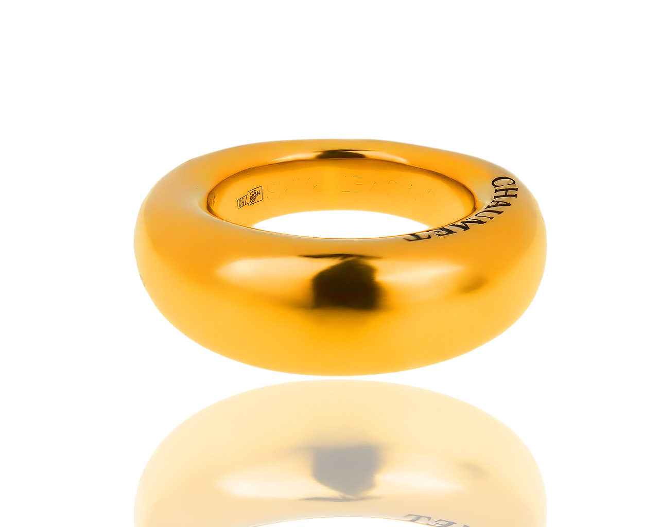 Массивное золотое кольцо Chaumet Anneau 040319/9