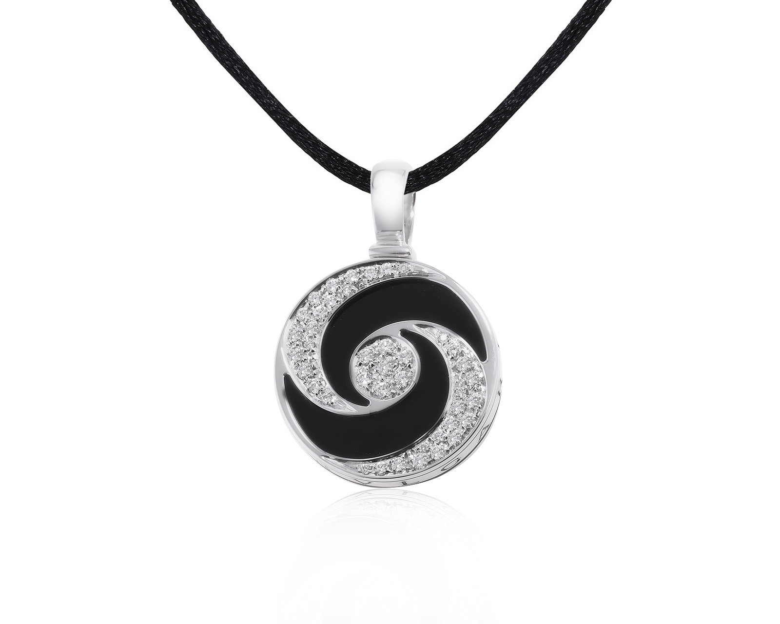 Оригинальный золотой кулон Bvlgari Optical 090822/2