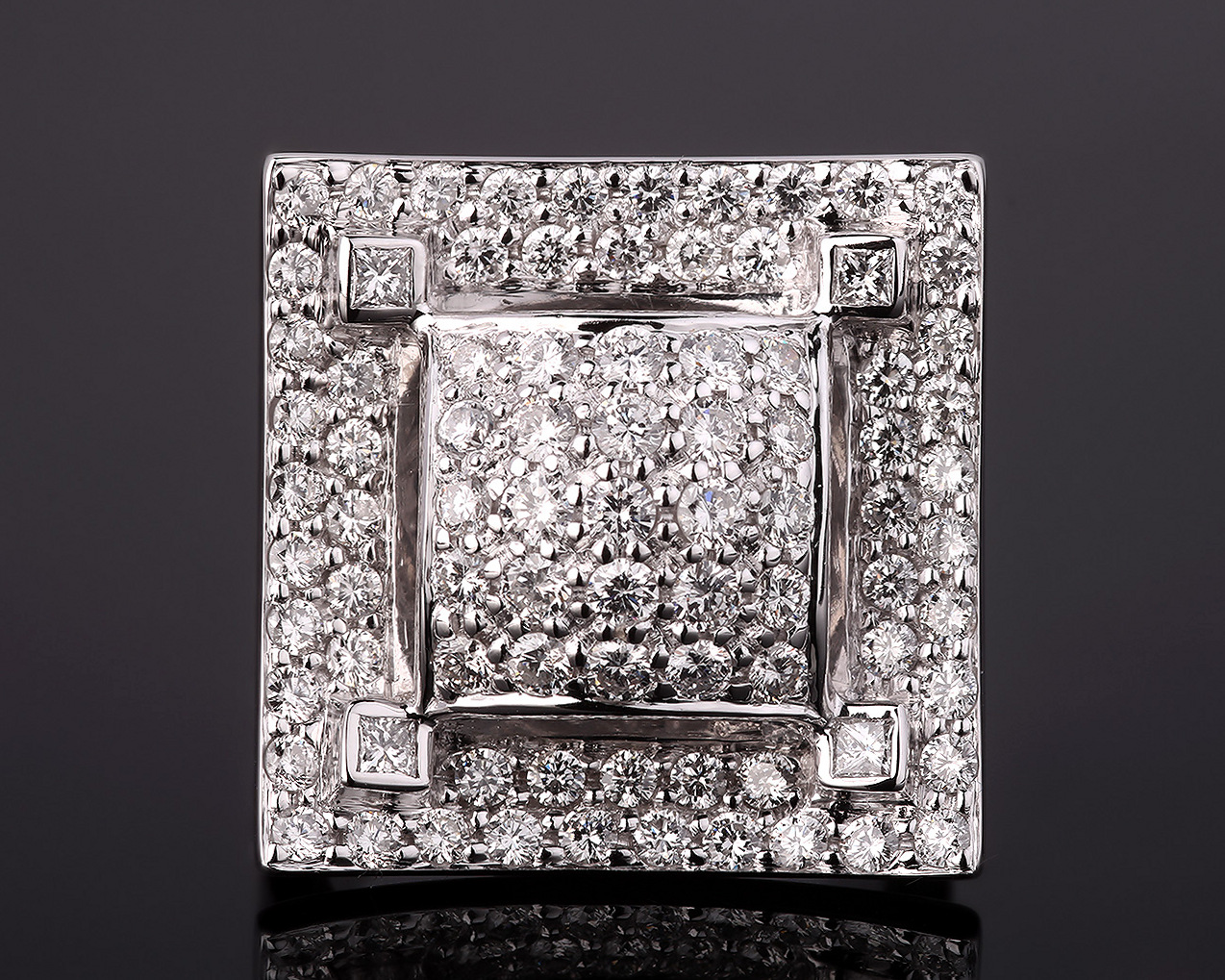 Шикарное золотое кольцо с бриллиантами 2.00ct 291117/11