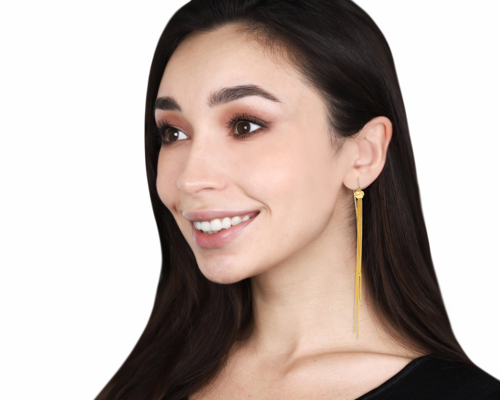 Оригинальные золотые серьги H.Stern