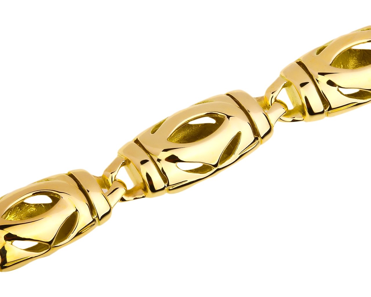 Оригинальное золотое колье Cartier 130318/8