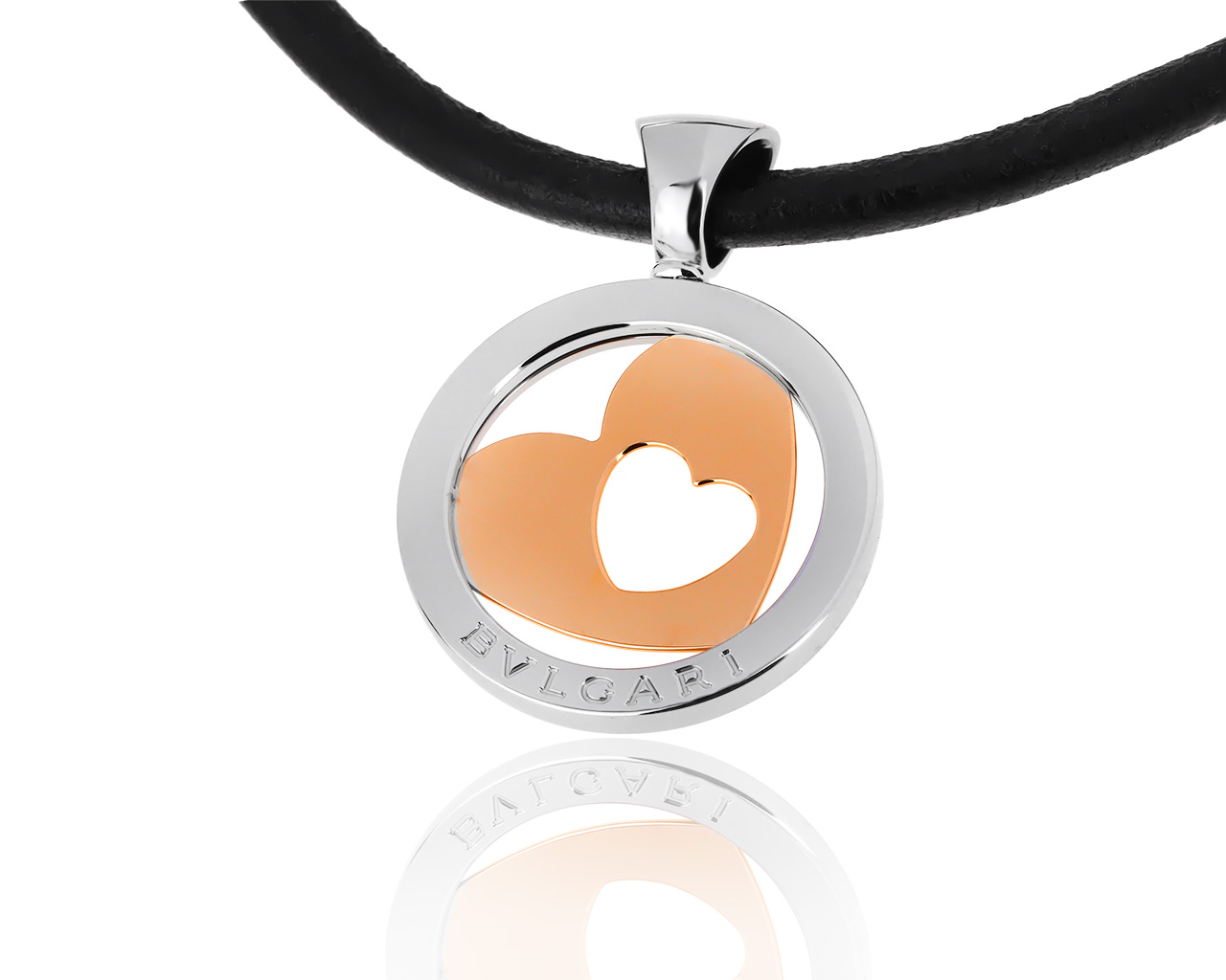 Оригинальный золотой кулон Bvlgari 050819/3