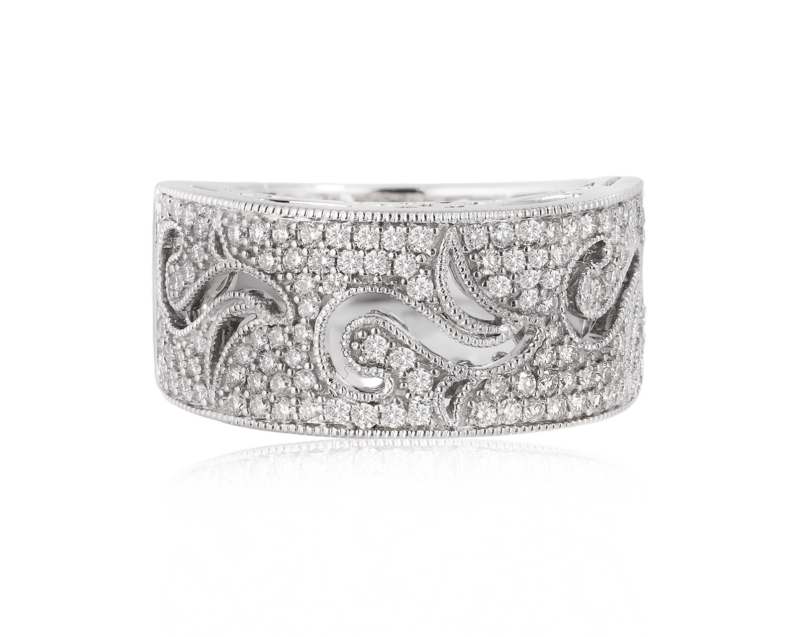 Золотое кольцо с бриллиантами 0.66ct