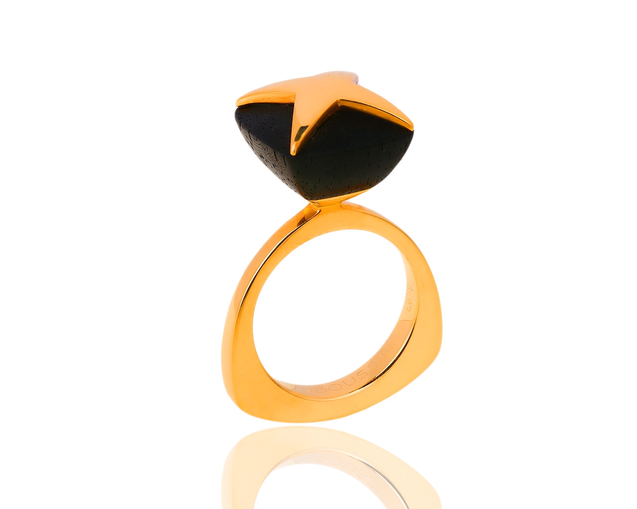 Оригинальное золотое кольцо Mauboussin