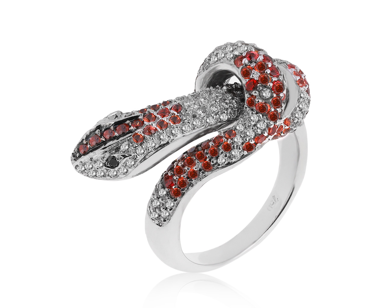 Женственное золотое кольцо с сапфирами 1.46ct 200820/11