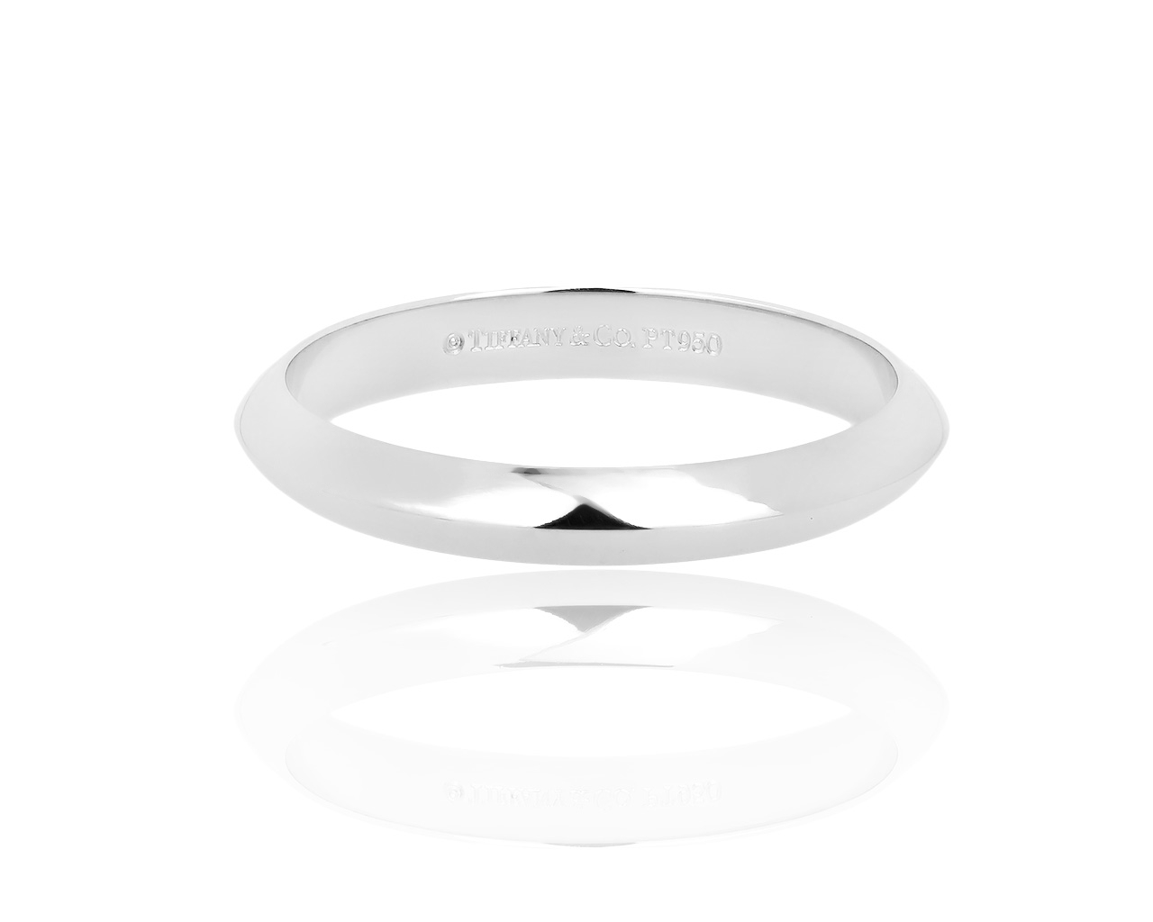 Оригинальное платиновое кольцо Tiffany&Co 200818/5 Оригинальное платиновое кольцо Tiffany&Co 200818/5