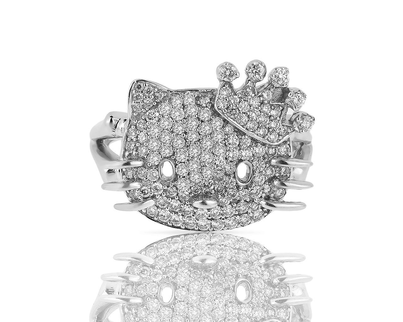 Чудесное золотое кольцо с бриллиантами 0.85ct 180718/2