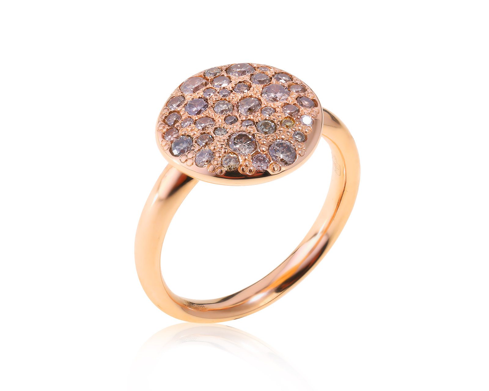 Оригинальное золотое кольцо Pomellato Sabbia