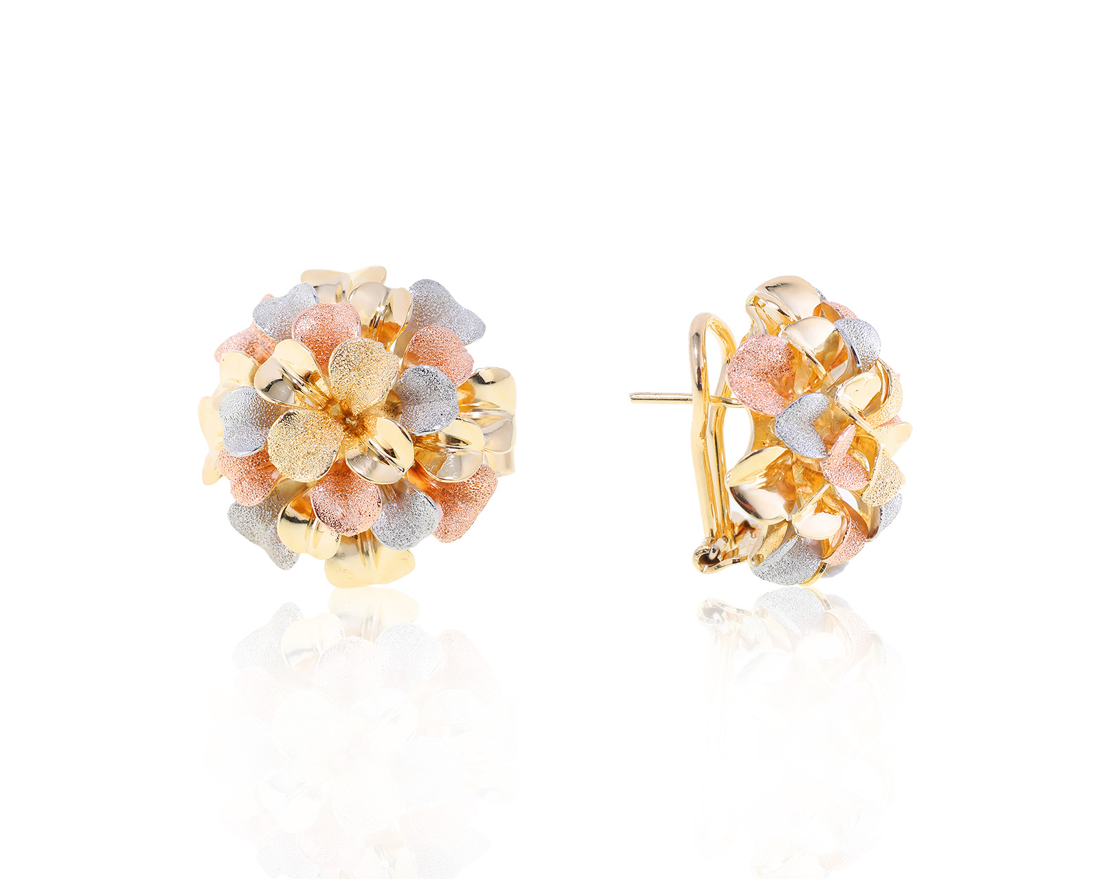 Оригинальные золотые серьги Emmeti 061222/6