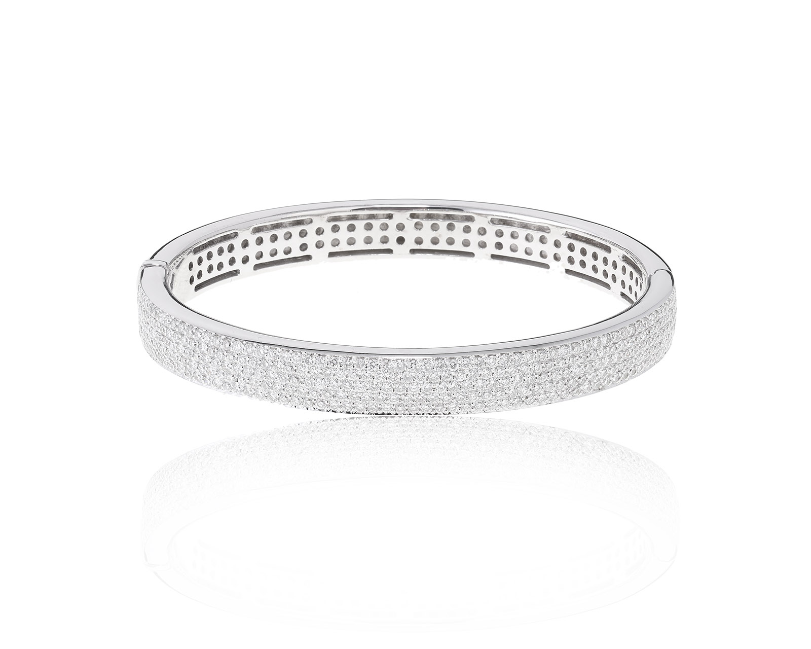 Великолепный золотой браслет с бриллиантами 3.03ct 140423/3