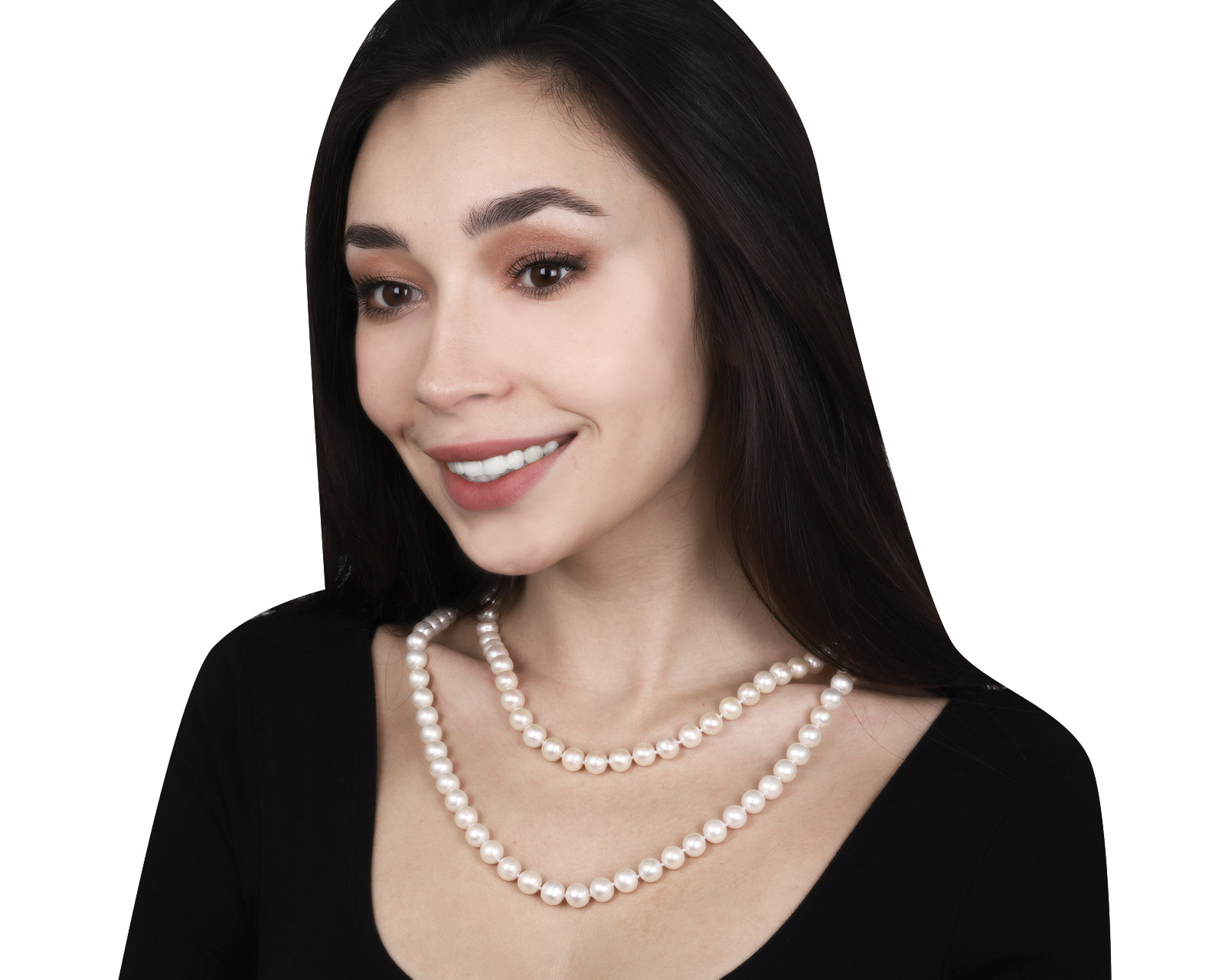 Женственное жемчужное ожерелье