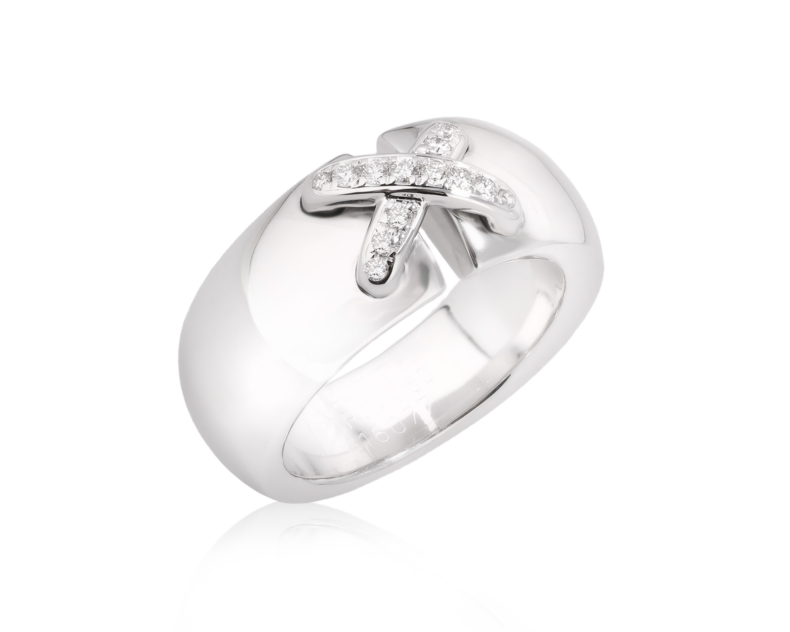 Оригинальное золотое кольцо с бриллиантами 0.14ct Chaumet Liens 041025/5
