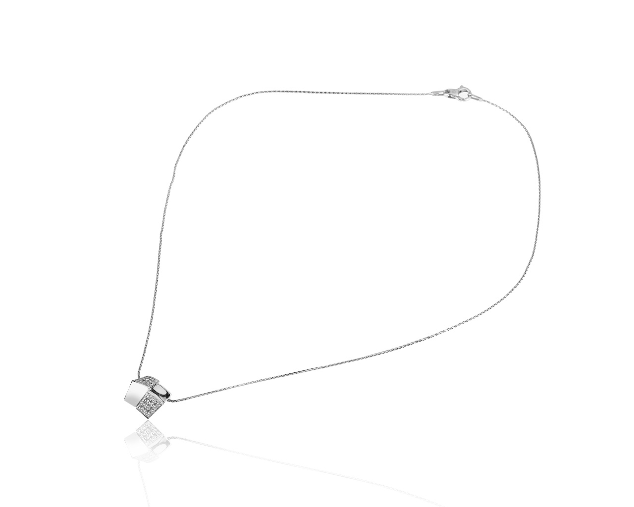 Золотая подвеска с бриллиантами 0.25ct Chimento