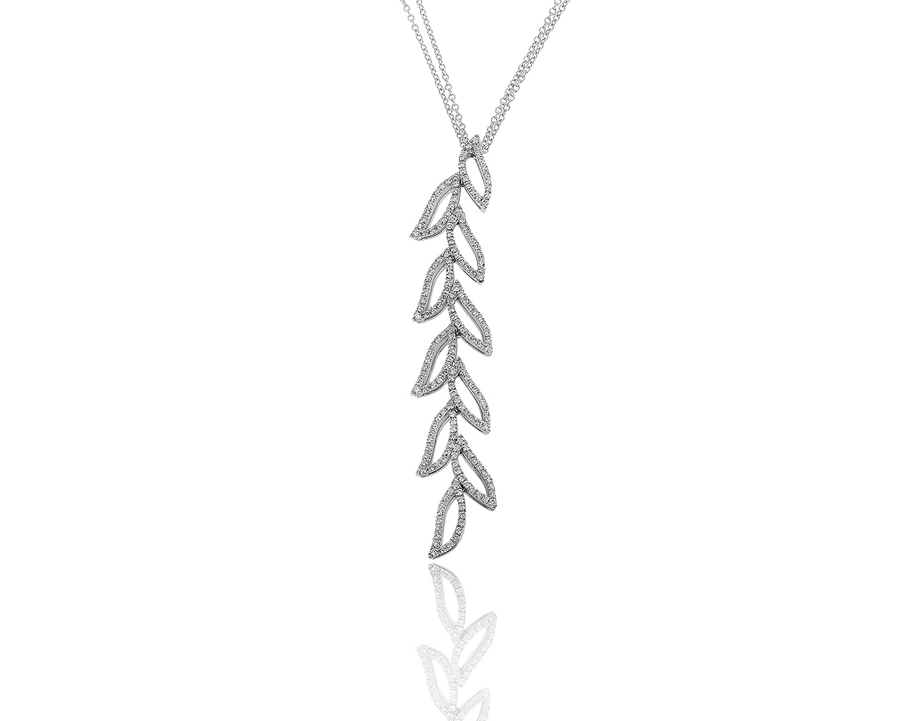 Оригинальный золотой кулон с бриллиантами 1.20ct Piero Milano 081019/5