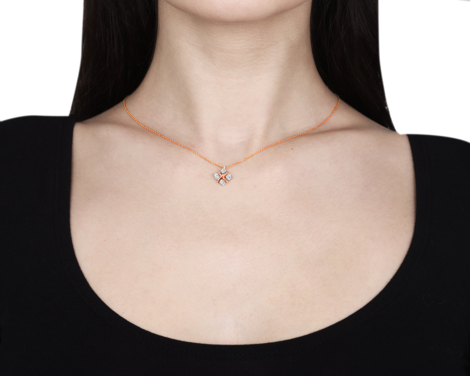 Оригинальный золотой кулон Tiffany&Co Schlumberger Lynn