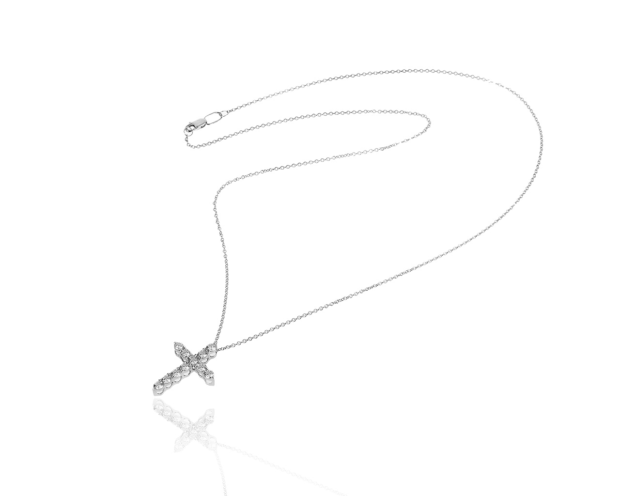 Модный золотой кулон с бриллиантами 1.36ct