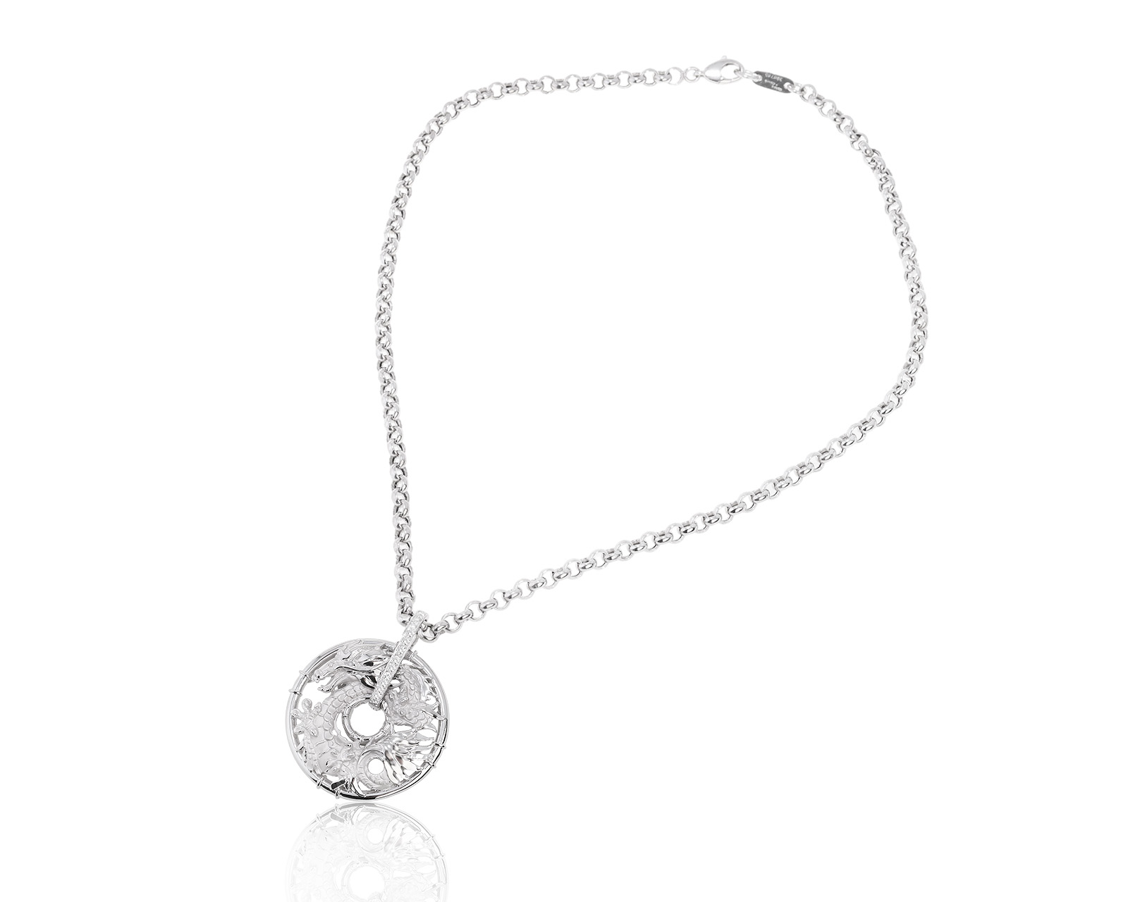 Оригинальный золотой кулон Carrera y Carrera Shanghai Maxi