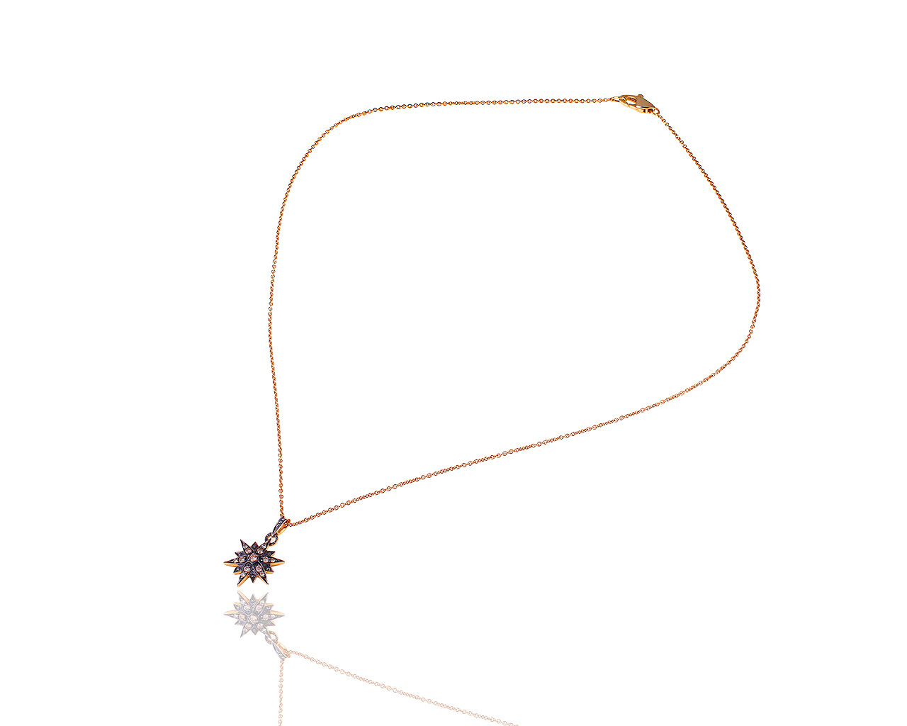 Золотая подвеска с бриллиантами 0.15ct H.Stern Stars