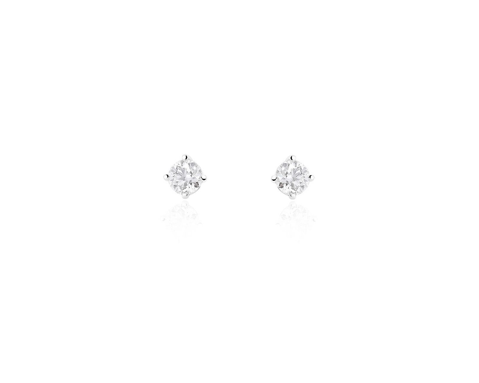 Оригинальные золотые серьги с бриллиантами 0.40ct Yakubov