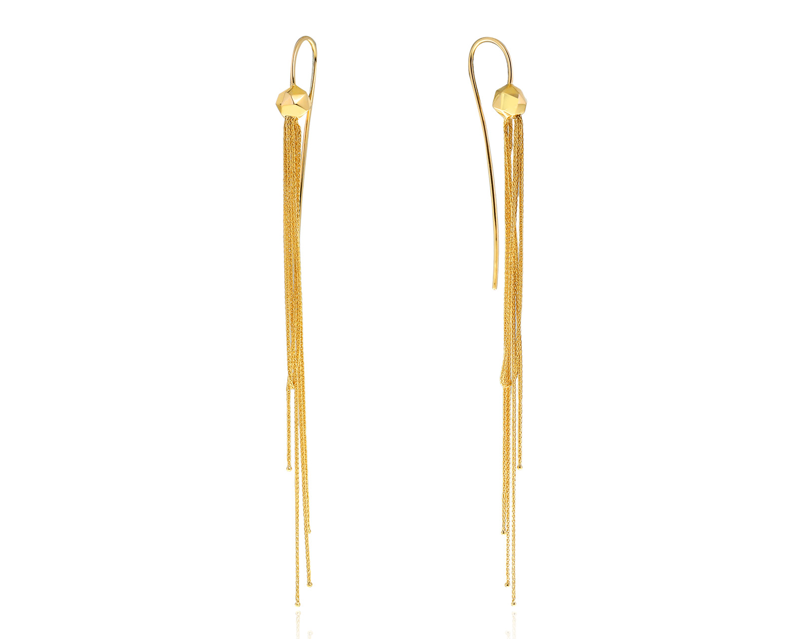 Оригинальные золотые серьги H.Stern