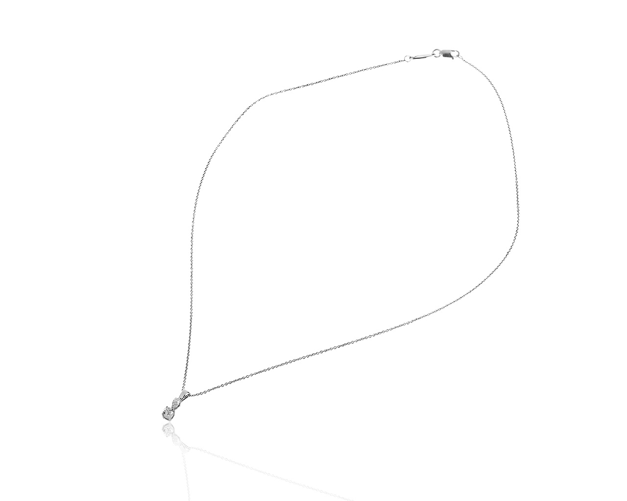 Оригинальный золотой кулон с бриллиантами 0.39ct Arte Diore