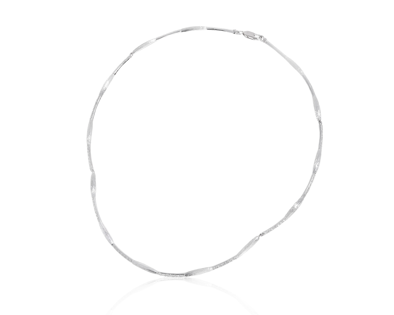 Золотое колье с бриллиантами 0.50ct 180925/3