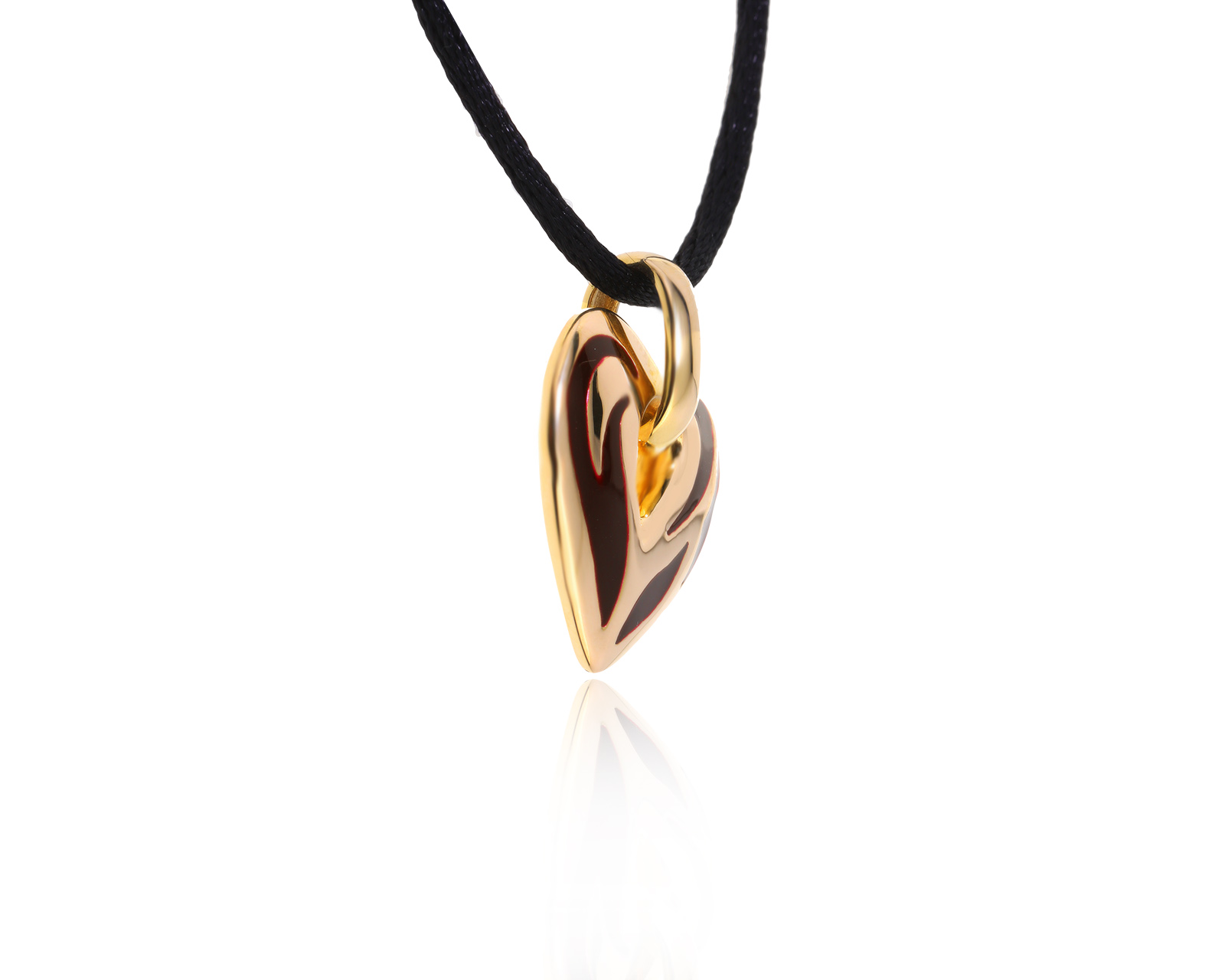 Оригинальный золотой кулон с эмалью Gioiello Creazioni