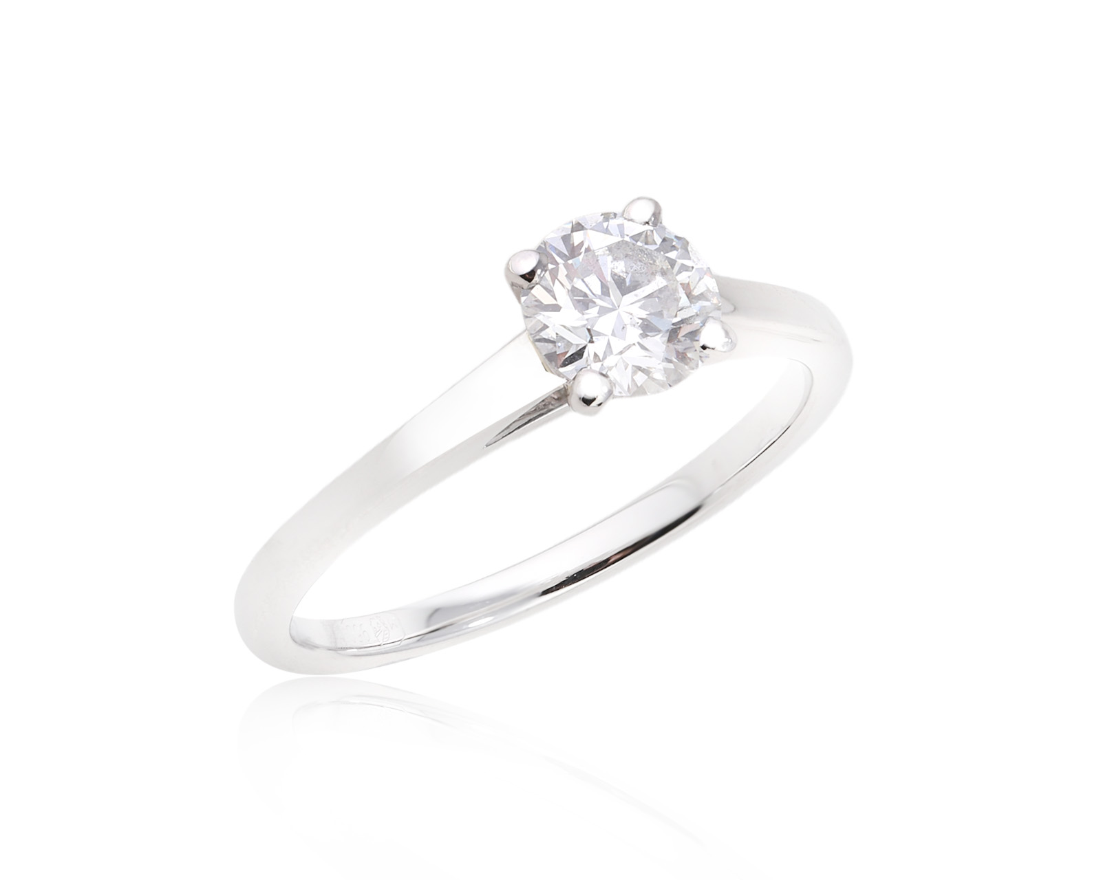 Оригинальное платиновое кольцо с бриллиантом 0.52ct De Beers 240225/3 Оригинальное платиновое кольцо с бриллиантом 0.52ct De Beers 240225/3