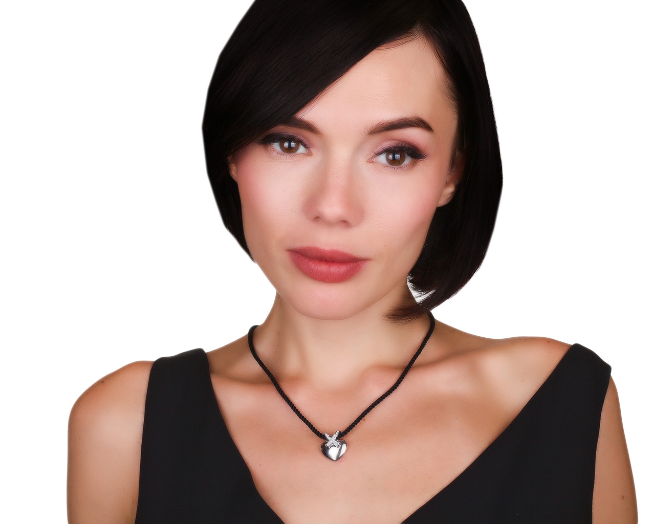 Оригинальный золотой кулон с бриллиантами 0.12ct Chaumet