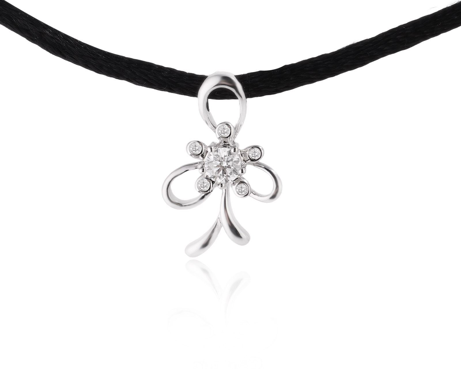 Золотой кулон с бриллиантами 0.27ct 181025/3