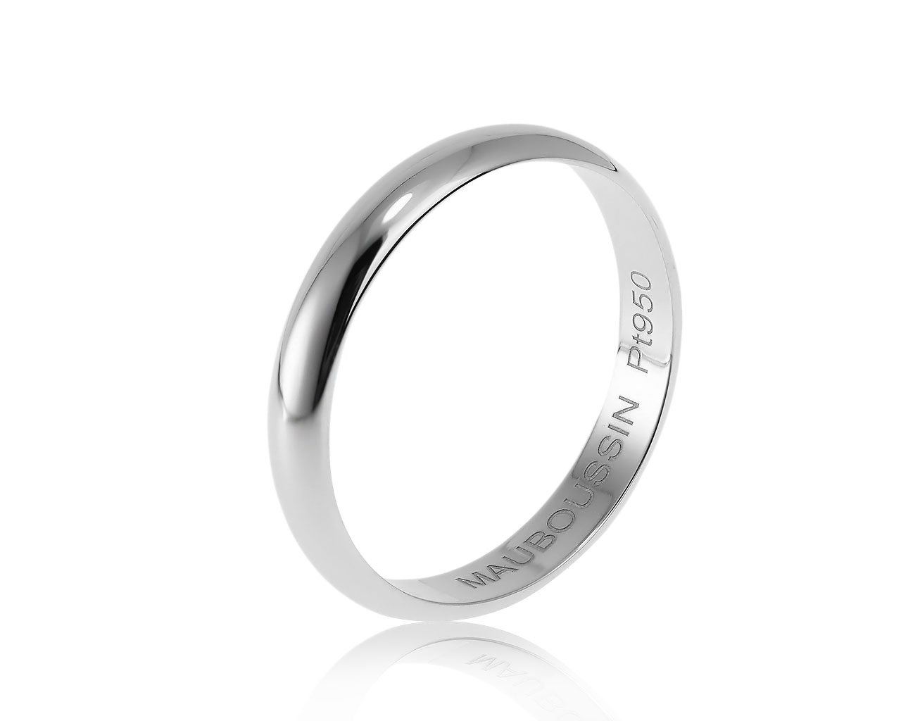Оригинальное платиновое кольцо Mauboussin 291120/2