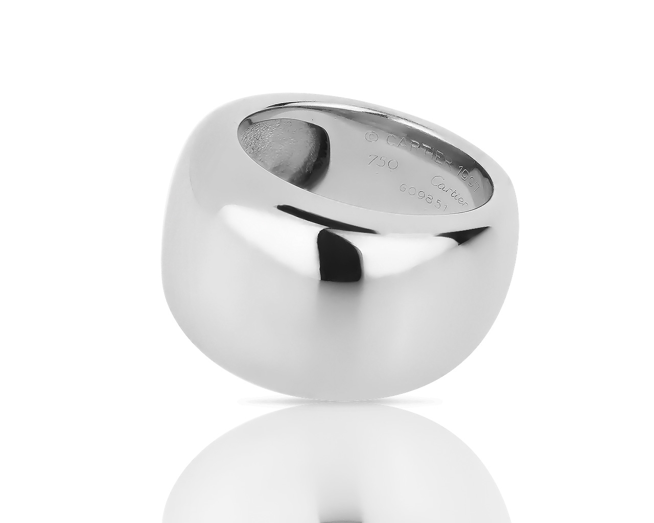 Оригинальное золотое кольцо Cartier Nouvelle 130618/5