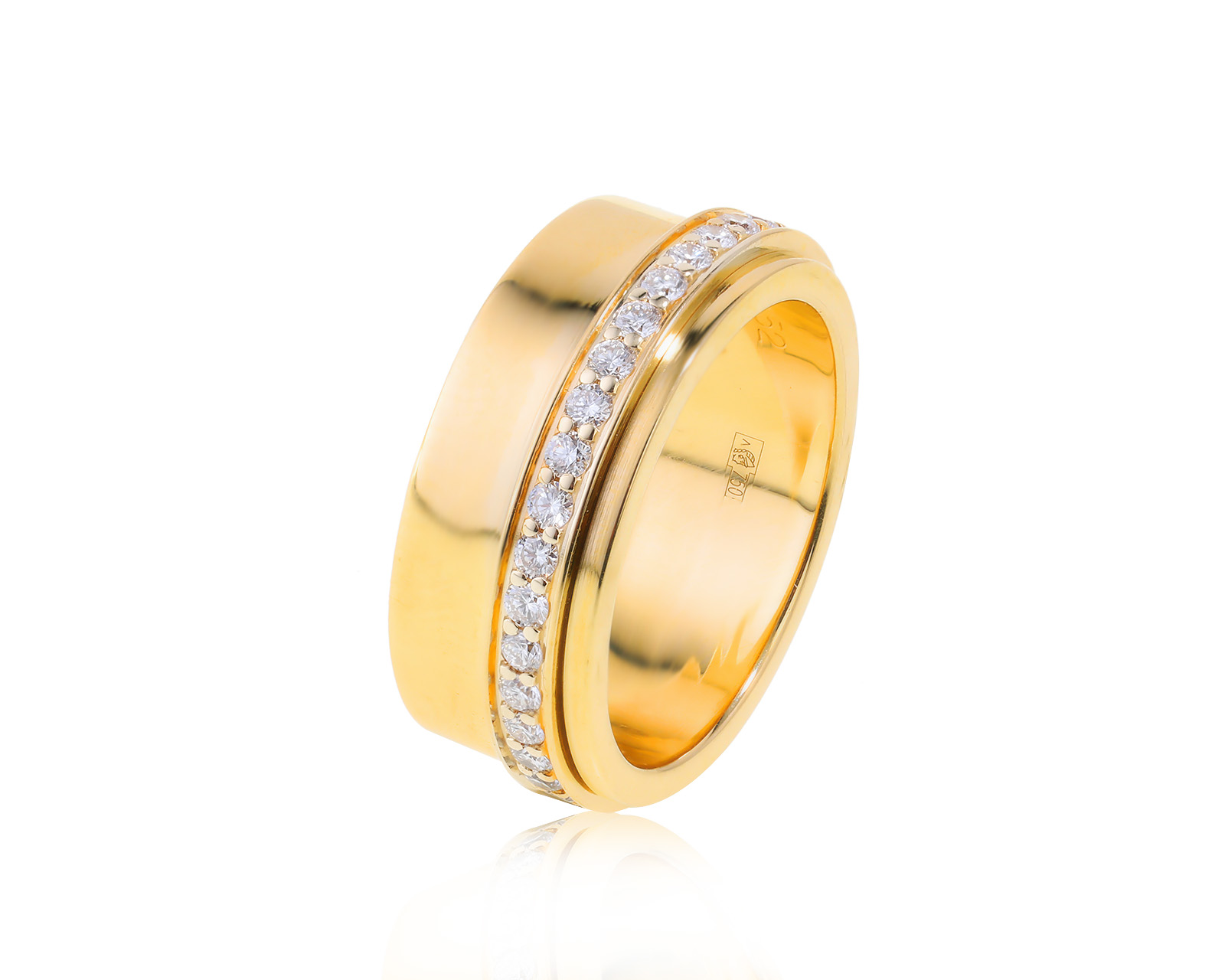 Оригинальное золотое кольцо Piaget Posession