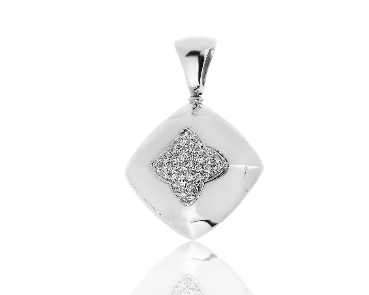 Оригинальный золотой кулон с бриллиантами 0.60ct Bvlgari 170719/1