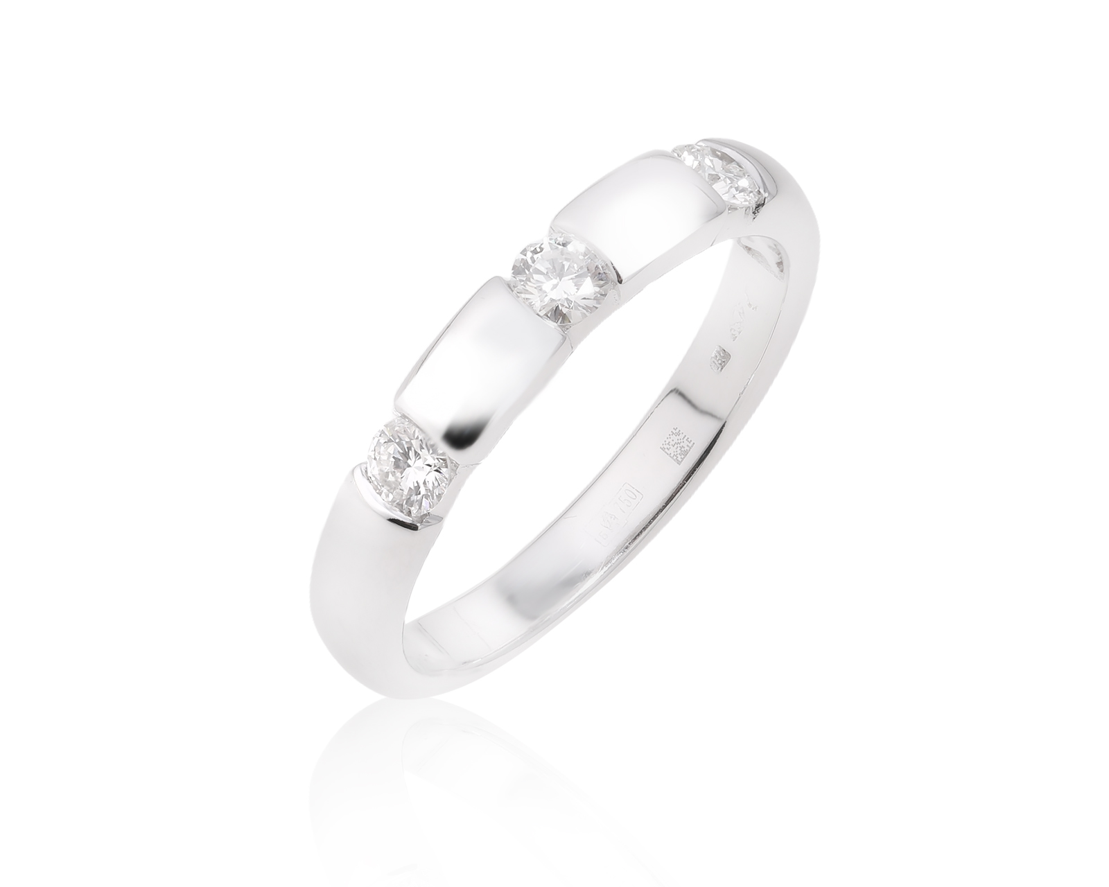 Оригинальное золотое кольцо с бриллиантами 0.30ct Korloff 221125/5