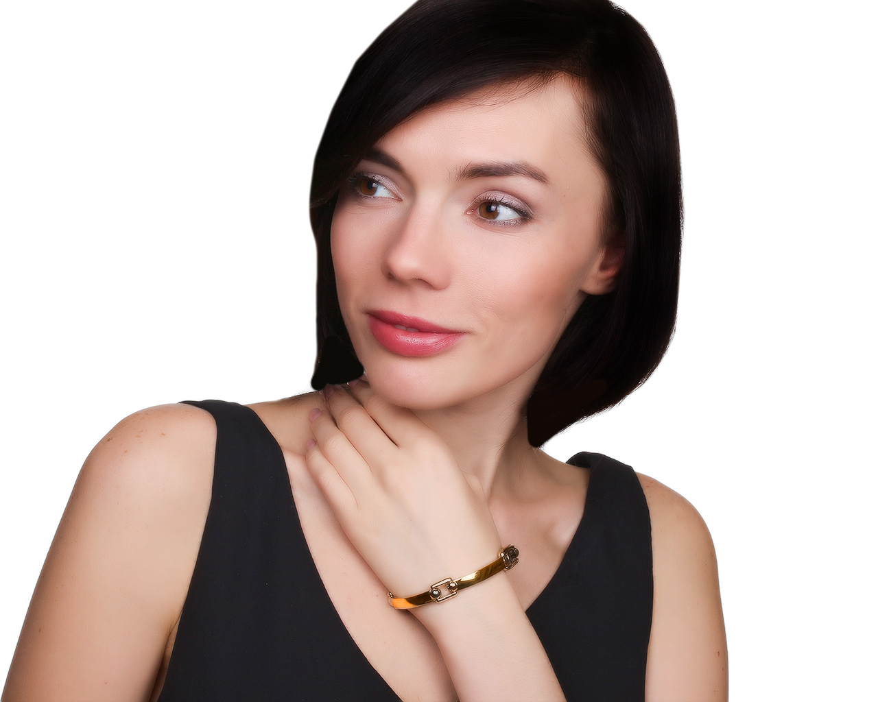 Оригинальный золотой браслет Sauro