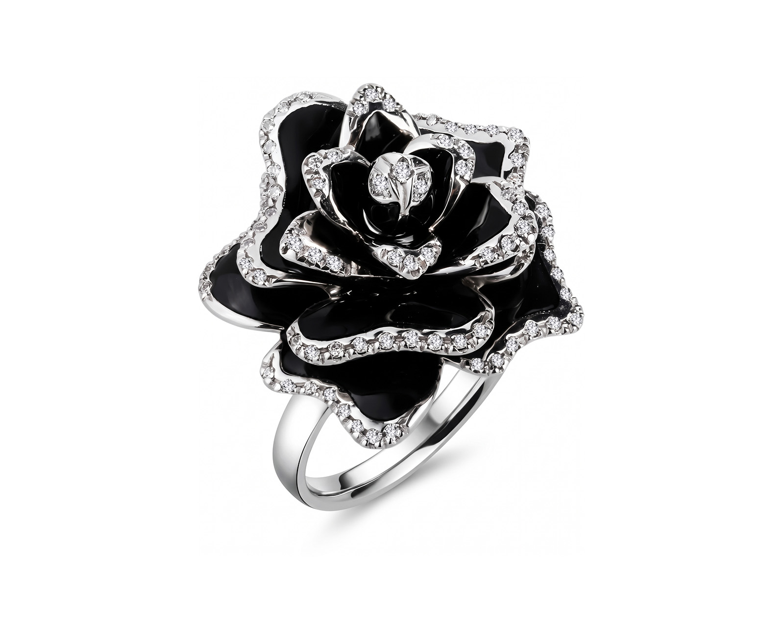 Оригинальное золотое кольцо с бриллиантами 0.46ct Roberto Coin 220926/2